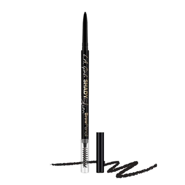LA Girl Shady Slim Brow Pencil - 360 Black Makeup Cosmetics EyeBrow Eyeliner Cheap