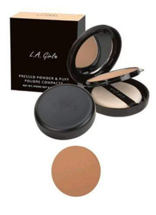 LA Girl Ultimate Pressed Powder (Creamy Mocha) Makeup Cosmetics EyeBrow Eyeliner Cheap