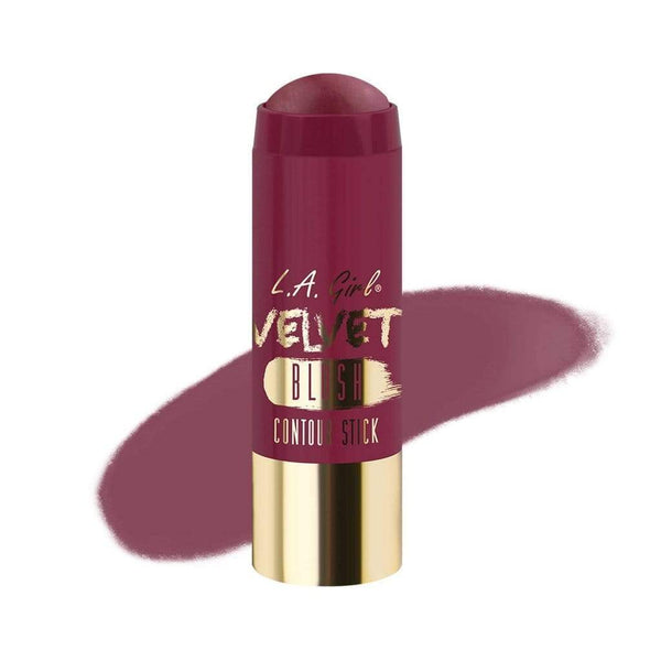 LA Girl Velvet Blush Stick - 593 Crushed Berry Makeup Cosmetics EyeBrow Eyeliner Cheap