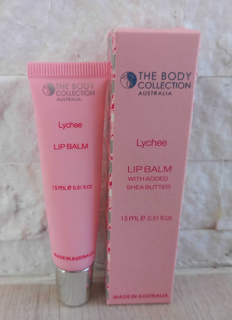 Lychee Lip Balm (The Body Collection) Makeup Cosmetics EyeBrow Eyeliner Cheap