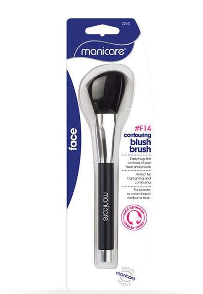 Manicare Contouring Blush Face Brush  (F14) Makeup Cosmetics EyeBrow Eyeliner Cheap