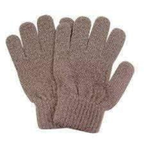 Manicare Exfoliating Gloves (Brown) Makeup Cosmetics EyeBrow Eyeliner Cheap