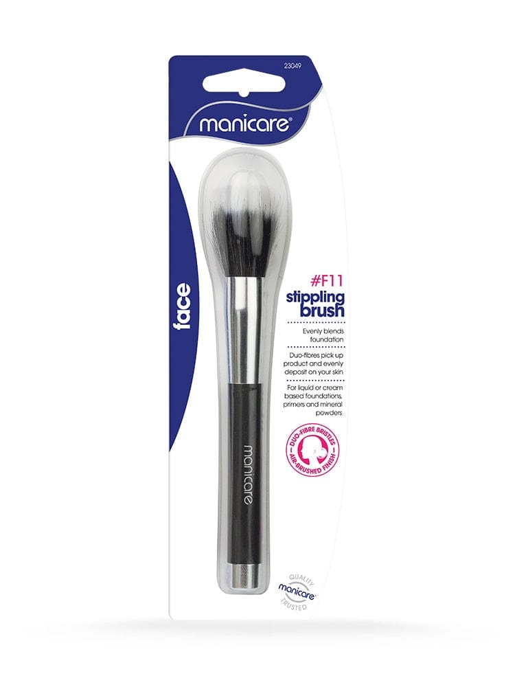 Manicare Stippling Brush (F11) LoveMy Makeup NZ Makeup Cosmetics EyeBrow Eyeliner Cheap