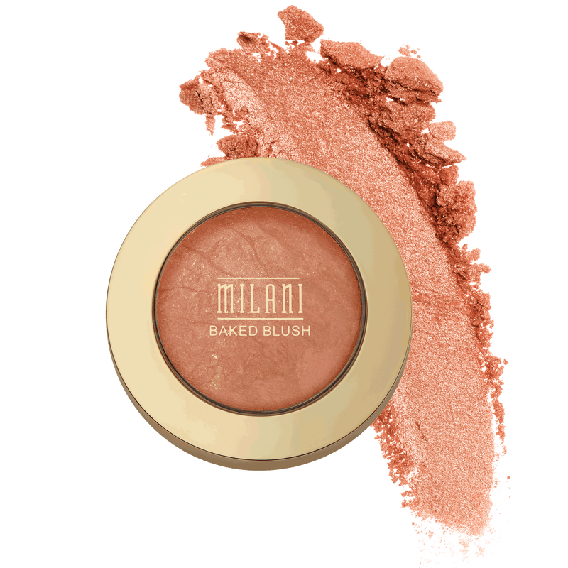 Milani Baked Blush Makeup (Bellissimo Bronze 06) LoveMy Makeup NZ Makeup Cosmetics EyeBrow Eyeliner Cheap