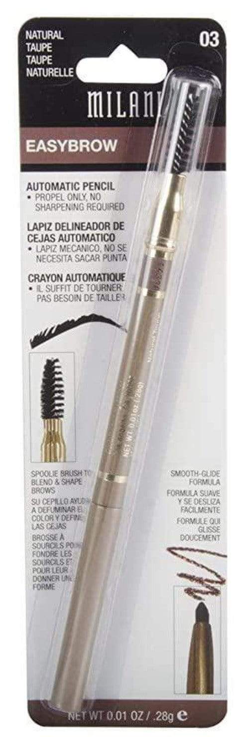 Milani EasyBrow Brow Pencil (03 Natural Taupe) Makeup Cosmetics EyeBrow Eyeliner Cheap
