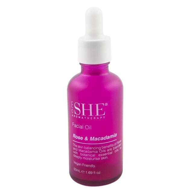 SHE Face Oil (Rose & Macadamia) 50ml Makeup Cosmetics EyeBrow Eyeliner Cheap