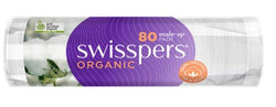 Swisspers Organic Cotton Pads 80 pack Makeup Cosmetics EyeBrow Eyeliner Cheap