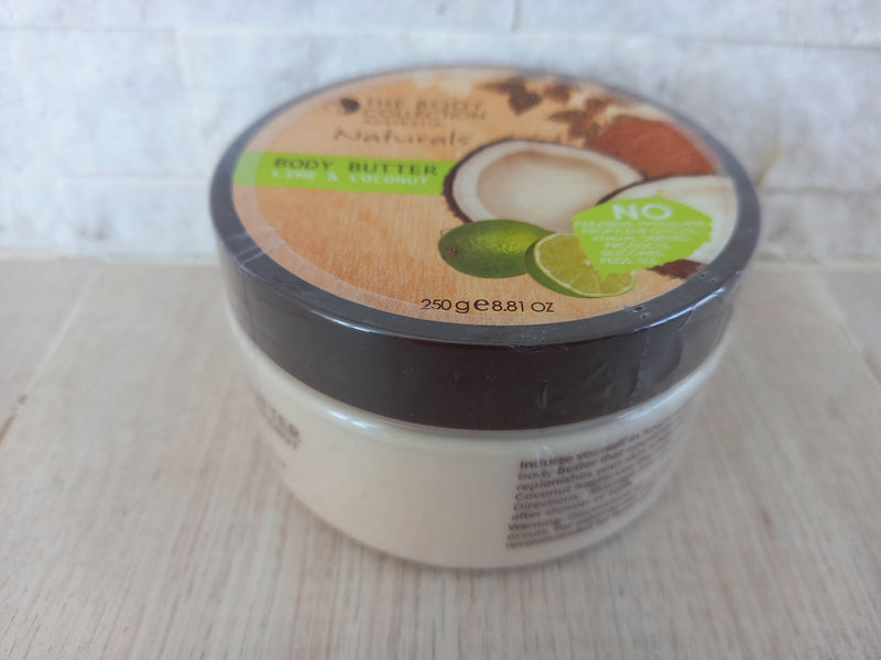 The Body Collection Body Butter (Lime & Coconut) Makeup Cosmetics EyeBrow Eyeliner Cheap