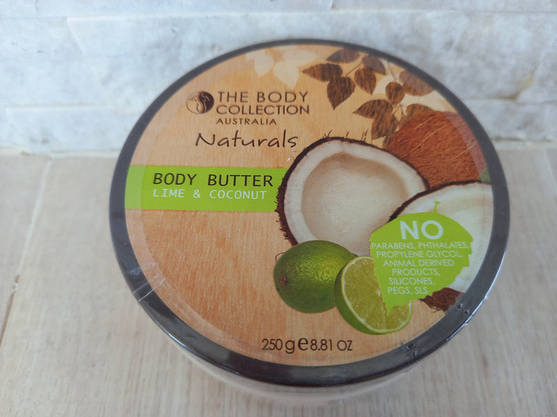 The Body Collection Body Butter (Lime & Coconut) Makeup Cosmetics EyeBrow Eyeliner Cheap