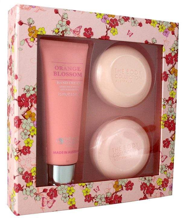 The Body Collection Hand Gift Pack (Orange Blossom) Makeup Cosmetics EyeBrow Eyeliner Cheap