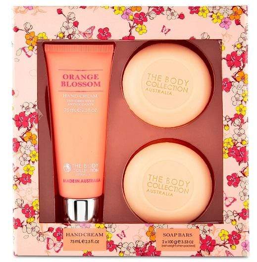 The Body Collection Hand Gift Pack (Orange Blossom) Makeup Cosmetics EyeBrow Eyeliner Cheap