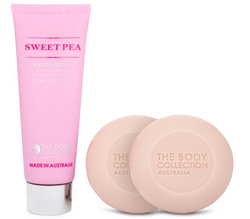 The Body Collection Hand Gift Pack (Sweet Pea) Makeup Cosmetics EyeBrow Eyeliner Cheap