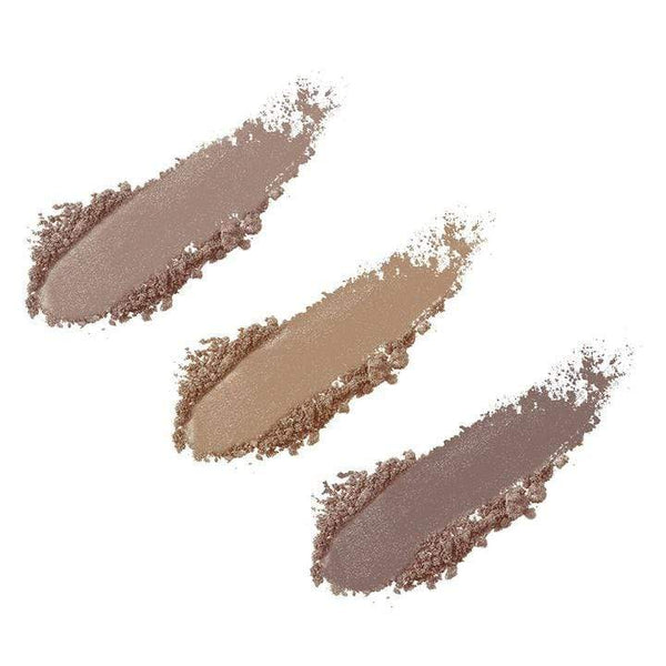 The Creme Shop 123 Smile Shading Powder Trio Shade Light Makeup Cosmetics EyeBrow Eyeliner Cheap