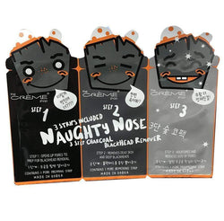 The Creme Shop Charcoal Nose 3 Step Blackhead Remover Makeup Cosmetics EyeBrow Eyeliner Cheap