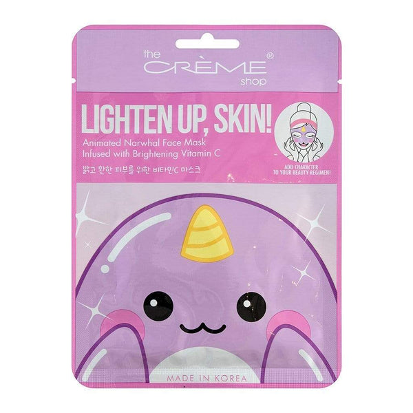 The Creme Shop Lighten Up Skin! Narwhal Face Mask Vitamin C Makeup Cosmetics EyeBrow Eyeliner Cheap