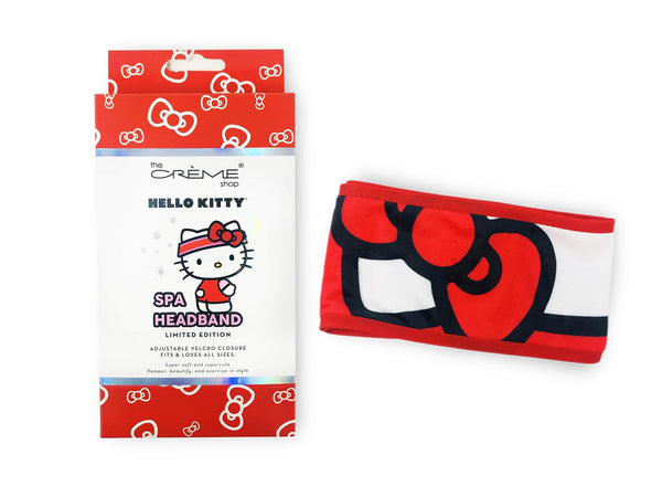 The Creme Shop Spa Headband Hello Kitty Red Makeup Cosmetics EyeBrow Eyeliner Cheap