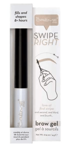 The Creme Shop Swipe Right Brow Gel Shade Black Makeup Cosmetics EyeBrow Eyeliner Cheap