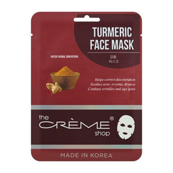 The Creme Shop Turmeric Essence Infused Facial Mask Makeup Cosmetics EyeBrow Eyeliner Cheap