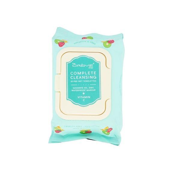 The Creme Shop Vitamin C Cleansing Towelettes (30) Makeup Cosmetics EyeBrow Eyeliner Cheap