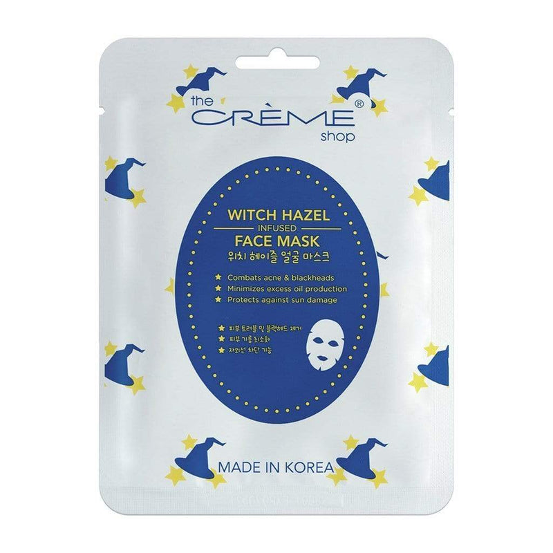 The Creme Shop Witch Hazel Essence Infused Facial Mask Makeup Cosmetics EyeBrow Eyeliner Cheap