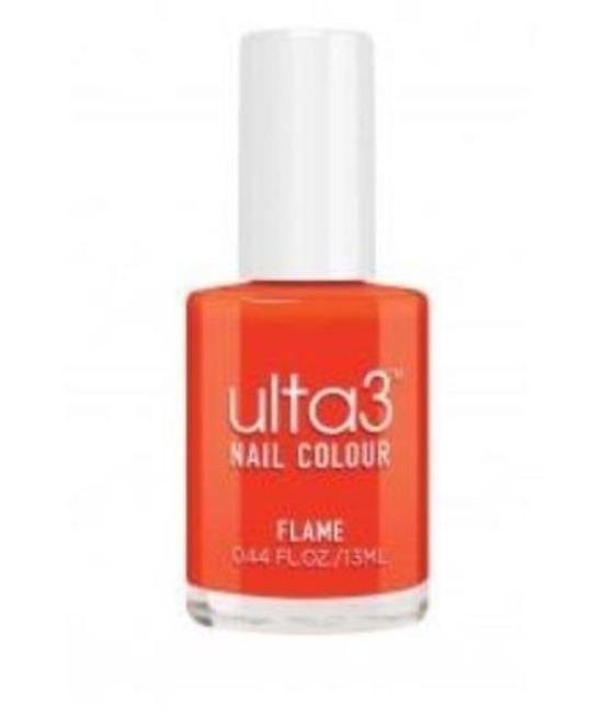 ULTA 3 Nail Colour - Flame Makeup Cosmetics EyeBrow Eyeliner Cheap
